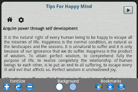 Tips For Happy Mind ภาพหน้าจอ 4