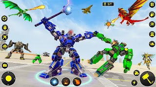 無人機機器人汽車遊戲 3D 截圖 5