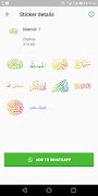 Islamic Stickers screenshot 3