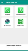 6 Schermata Status saver pro