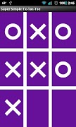 Super Simple Tic-Tac-Toe اسکرین شاٹ 1