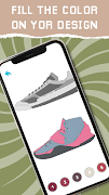 Sneakers Pixel Color By Number ภาพหน้าจอ 1