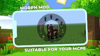 Morph Mod for Minecraft PE Ekran Görüntüsü 2
