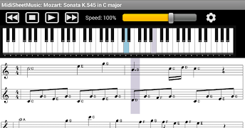 Midi Sheet Music imagem de tela 1