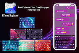 iPhone Keyboard - iPhone Theme penulis hantaran