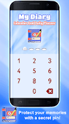 📝 My Diary App: Calendar And  اسکرین شاٹ 2