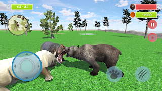 Wild Bear Attack Simulator 3D اسکرین شاٹ 1