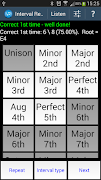 Interval Recognition ear train screenshot 1