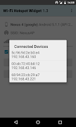 برنامه‌نما Wi-Fi Hotspot Data Widget عکس از صفحه