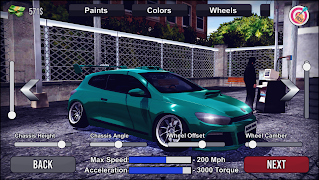 Megane Drift Simulator скриншот 2