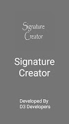 Signature Creator 海报