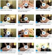 پوستر Basic Massage Techniques Guide