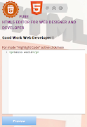 پوستر Try It Editor HTML