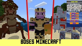Boses Mod for Minecraft PE Affiche