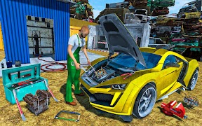 Mechanic Junkyard Simulator 3D screenshot 1