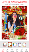 Birthday Photo Frame ポスター
