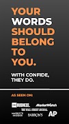 Confide - secure messenger تصوير الشاشة 1