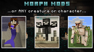 Morph into Mobs: Minecraft Mod 截图 2