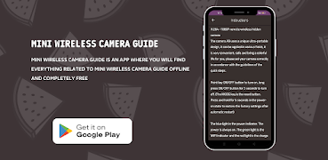 Mini Wireless Camera Guide 截图 1