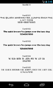 برنامه‌نما Fonts for FlipFont 10 عکس از صفحه