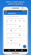QuickTapSurvey Offline Survey screenshot 1