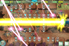 برنامه‌نما Robot Warrior Defense عکس از صفحه