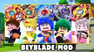 Beyblade Mod for MInecraft PE screenshot 2