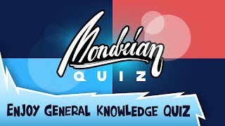 Mondrian Quiz plakat