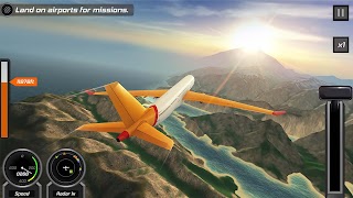 برنامه‌نما Flight Pilot: 3D Simulator عکس از صفحه