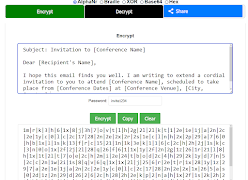 Encrypt Decrypt by Password penulis hantaran