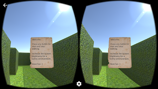 VR Maze Game plakat