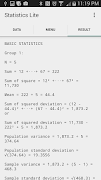 Statistics Study Lite, statext скриншот 2