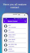 Contact Backup اسکرین شاٹ 5