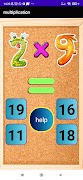 Math Kids:multiplication table capture d'écran 7