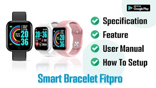 برنامه‌نما Smart Bracelet Fitpro App Hint عکس از صفحه