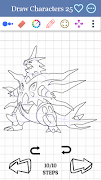 How to Draw Mega Evolution اسکرین شاٹ 7