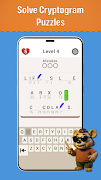 CodeWords: Cryptogram Puzzles capture d'écran 1