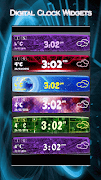 Digital Clock Widgets স্ক্রিনশট 4