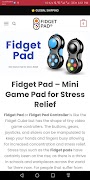 2 Schermata Fidget Pad