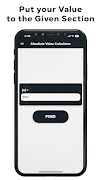 برنامه‌نما Absolute Value Calculator عکس از صفحه
