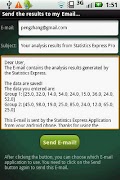 Statistics Express Pro تصوير الشاشة 4