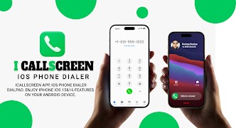 iCallScreen - ios Phone Dialer โปสเตอร์