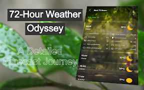 3 Schermata Weather Wise - Clock Widget