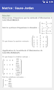 Matrice : Gauss-Jordan Ekran Görüntüsü 3