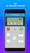 LG  AC Remote Control poster