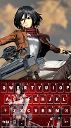 AOT Keyboard Theme captura de pantalla 3