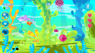 Hungry Fish - Hongerige Vissen-poster