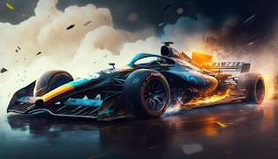 Racing Car Street X Game स्क्रीनशॉट 3