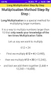 Long Multiplication ảnh chụp màn hình 2