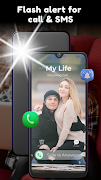 Flashlight: SMS & Call Alert poster